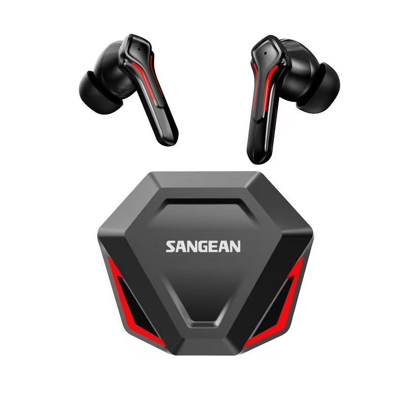 SANGEAN 360° Wireless Earbuds – Bluetooth 5.4 Low Latency with ENC & Gaming Mode - Image 4