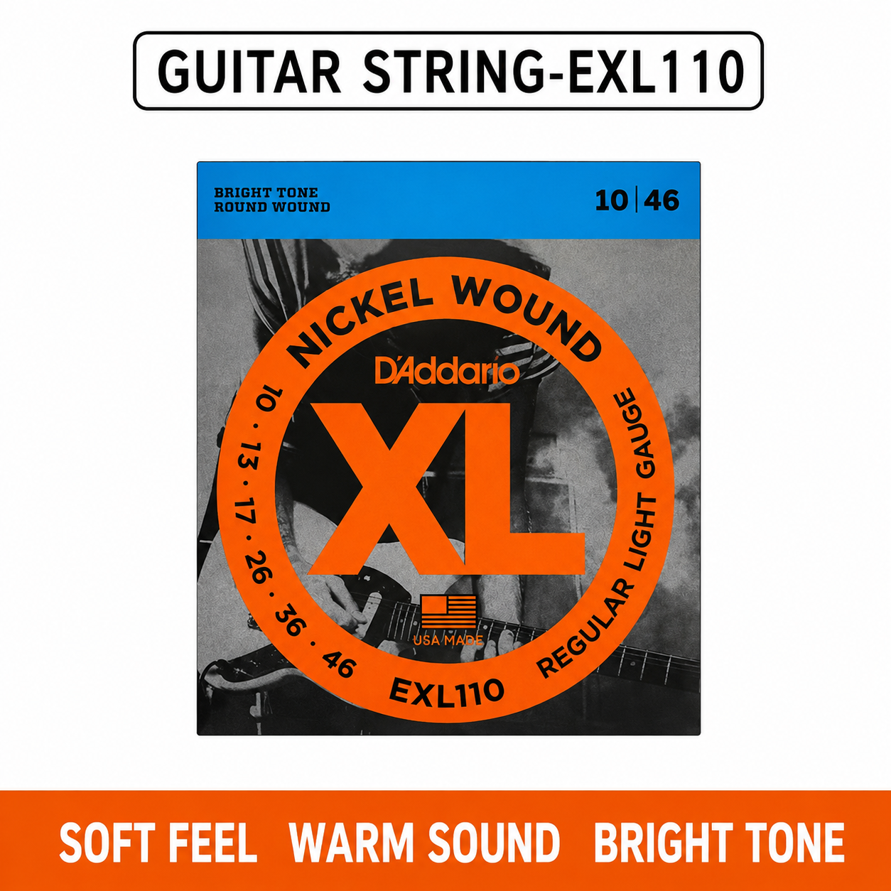 D’Addario EXL110 –10/46